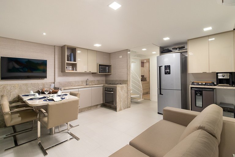 Bangalô Pé na Areia em Resort Muro Alto