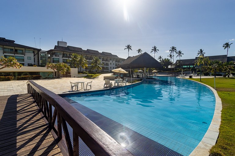 Bangalô Pé na Areia em Resort Muro Alto