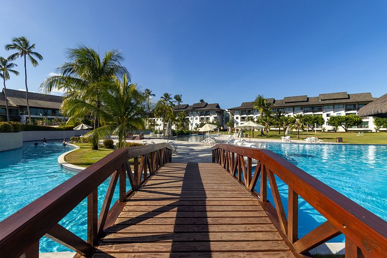 Bangalô Pé na Areia em Resort Muro Alto
