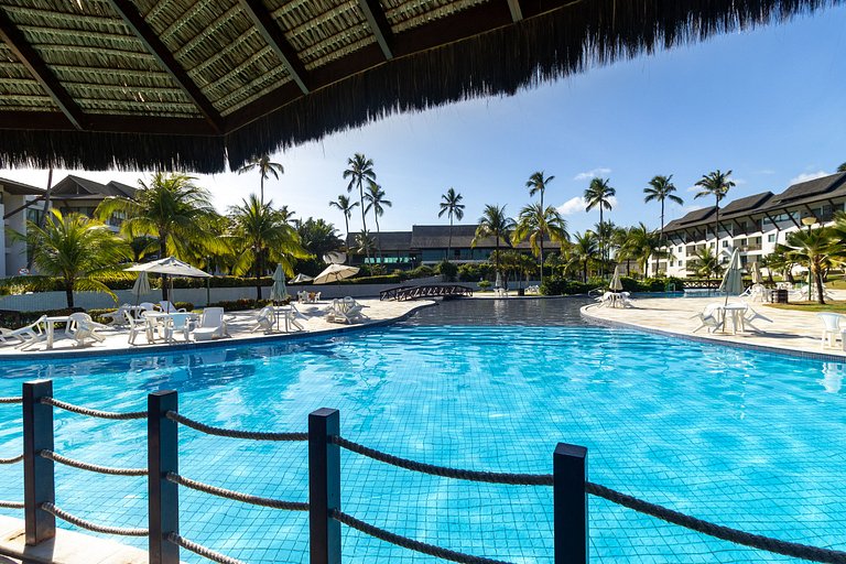 Bangalô Pé na Areia em Resort Muro Alto