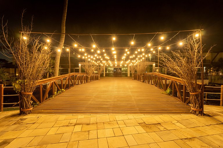 Bangalô Pé na Areia em Resort Muro Alto