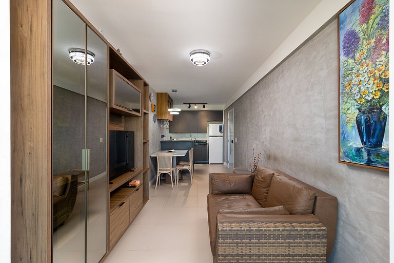 Flat 2 quartos Recife Luxo e Conforto
