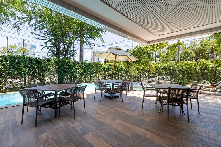 Flat 2 quartos Recife Luxo e Conforto