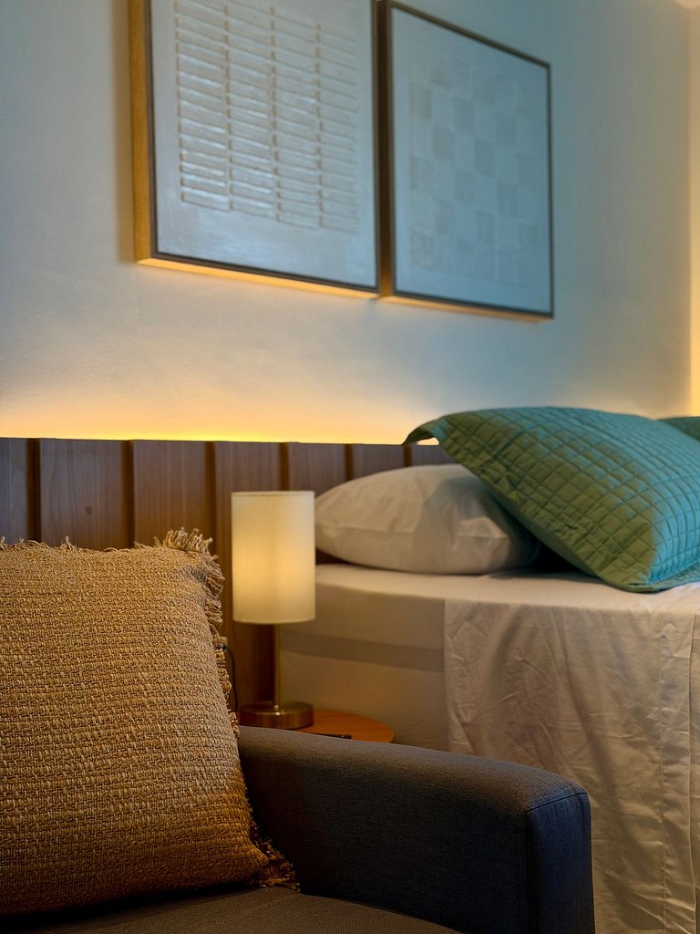 Studio Premium em Boa Viagem | 10 min do Aeroporto