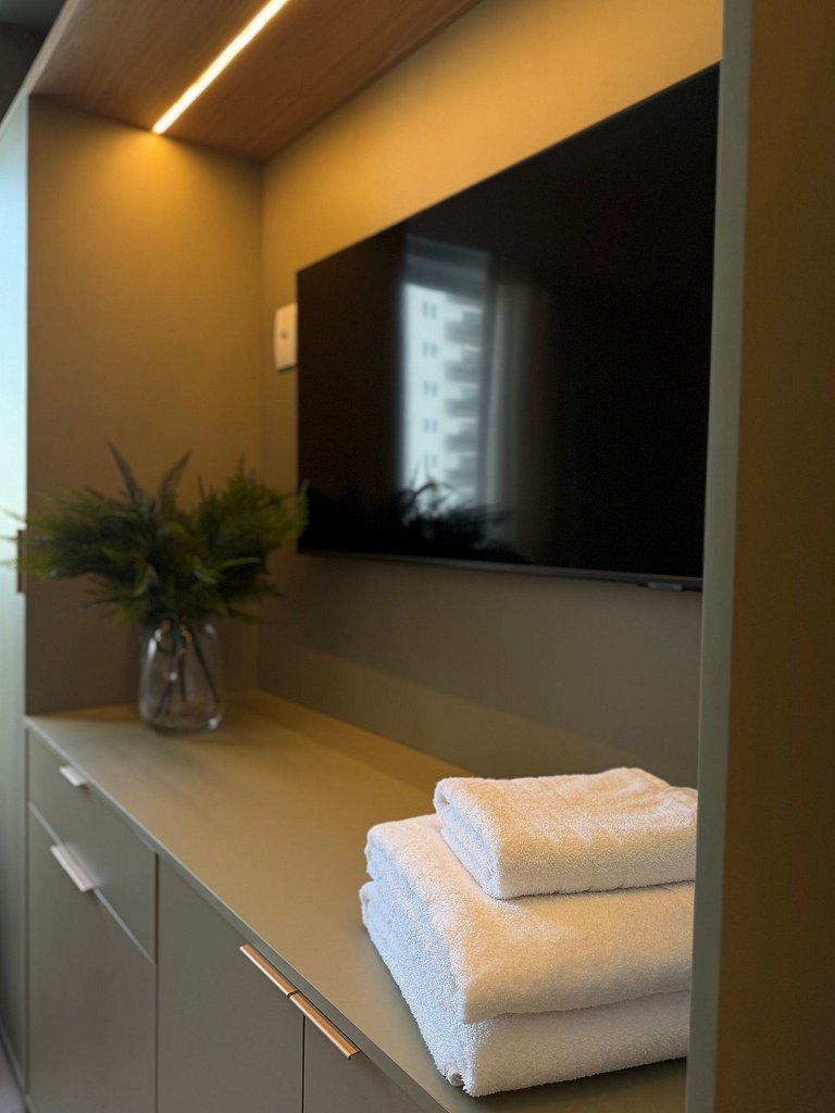 Studio Premium em Boa Viagem | 10 min do Aeroporto