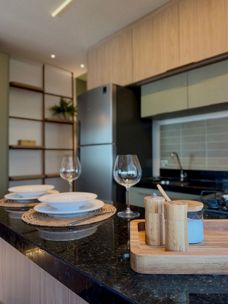 Studio Premium em Boa Viagem | 10 min do Aeroporto