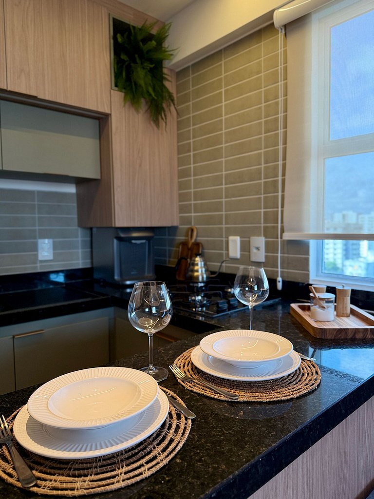 Studio Premium em Boa Viagem | 10 min do Aeroporto