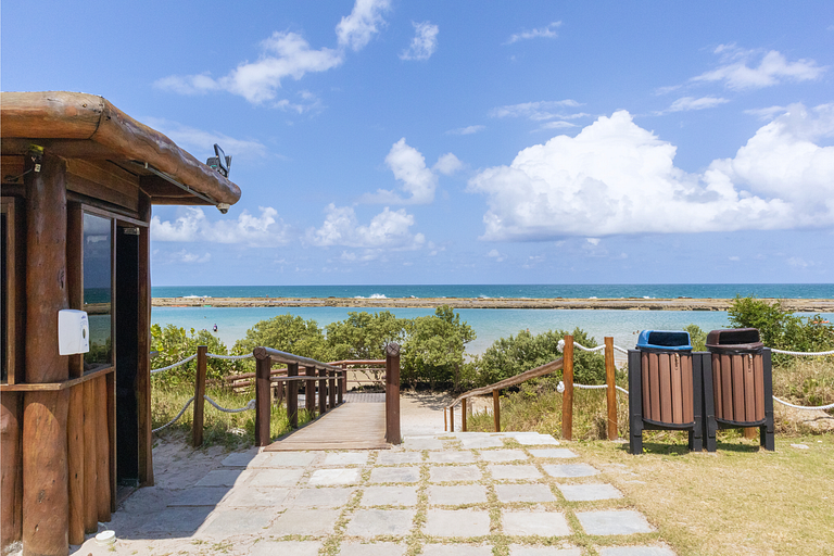 Flat Luxuoso Piscina Privativa Resort Polinésia Muro Alto