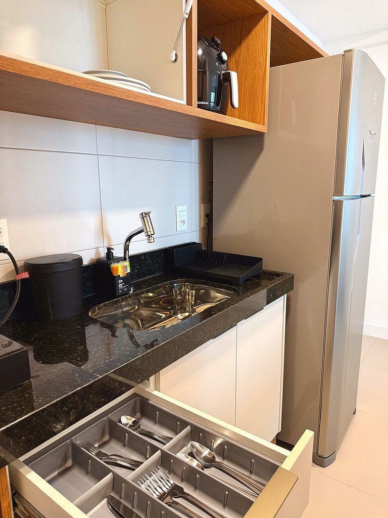 Flat ao lado do Rio Mar | JCPM | Hospital