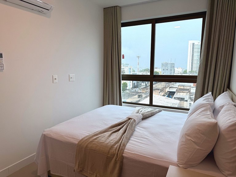 Flat ao lado do Rio Mar | JCPM | Hospital