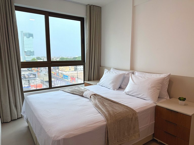 Flat ao lado do Rio Mar | JCPM | Hospital