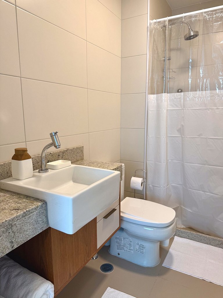 Flat ao lado do Rio Mar | JCPM | Hospital