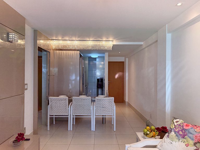 Flat Luxuoso Piscina Privativa Resort Polinésia