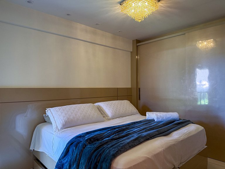 Flat Luxuoso Piscina Privativa Resort Polinésia