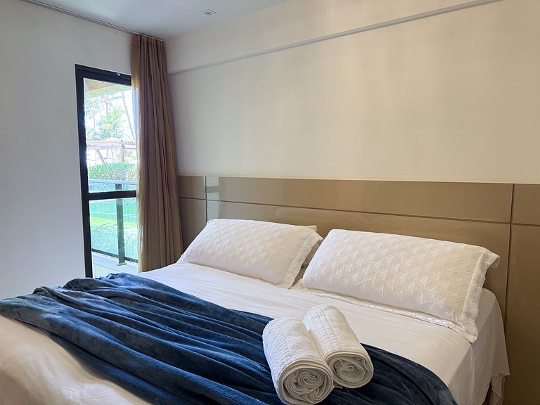 Flat Luxuoso Piscina Privativa Resort Polinésia