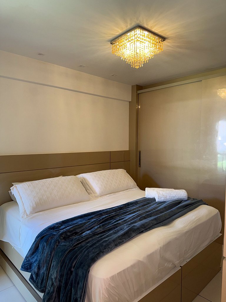 Flat Luxuoso Piscina Privativa Resort Polinésia