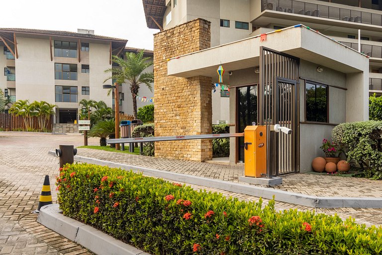 Flat Luxuoso Piscina Privativa Resort Polinésia