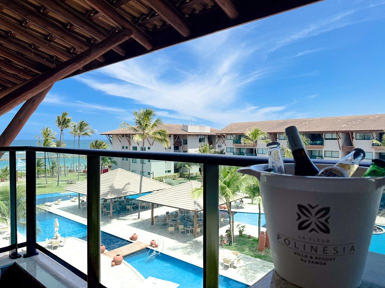 Melhor e mais luxuoso Resort Polinésia Muro Alto