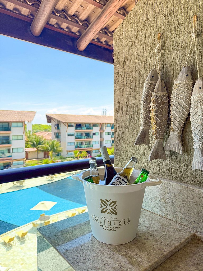 Melhor e mais luxuoso Resort Polinésia Muro Alto