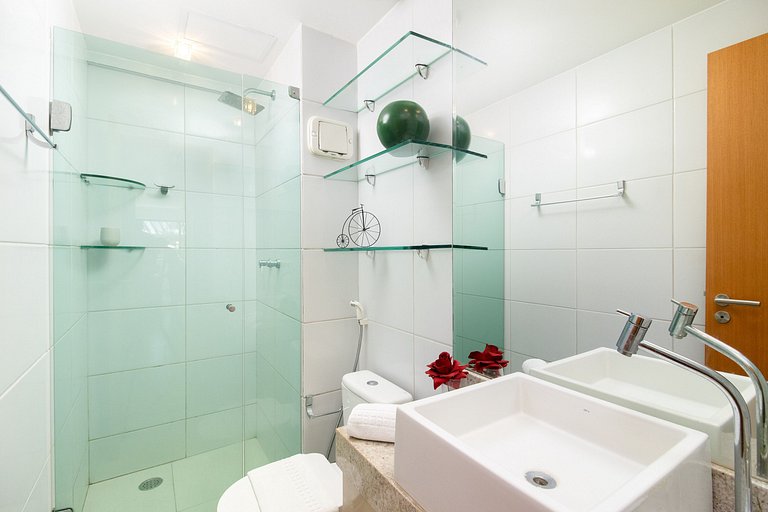 Flat Luxuoso Piscina Privativa Resort Polinésia