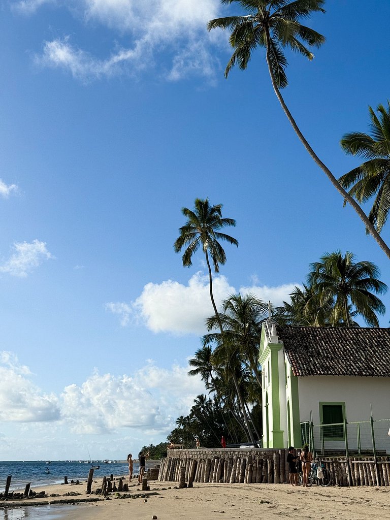 Flat lindo e aconchegante na Praia de Tamandaré, unidade 101