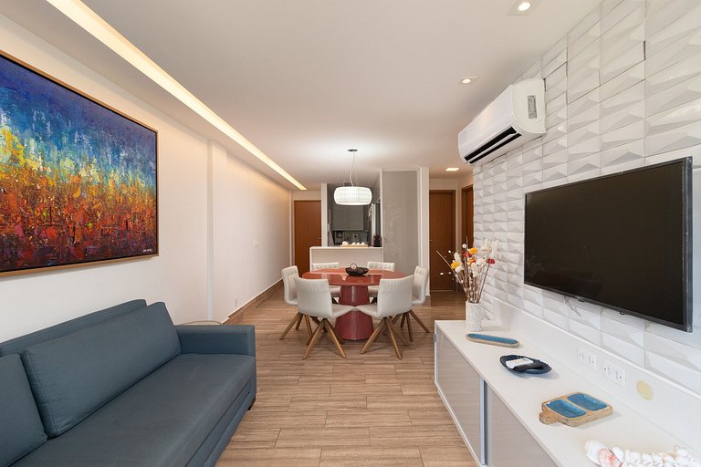 Luxuoso Flat Resort La Fleur Polinésia Muro Alto