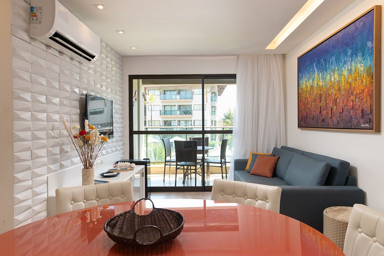 Luxuoso Flat Resort La Fleur Polinésia Muro Alto