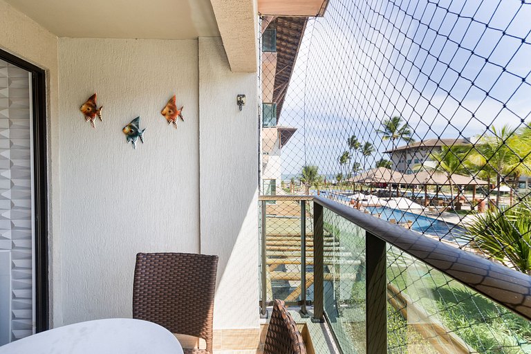 Luxuoso Flat Resort La Fleur Polinésia Muro Alto