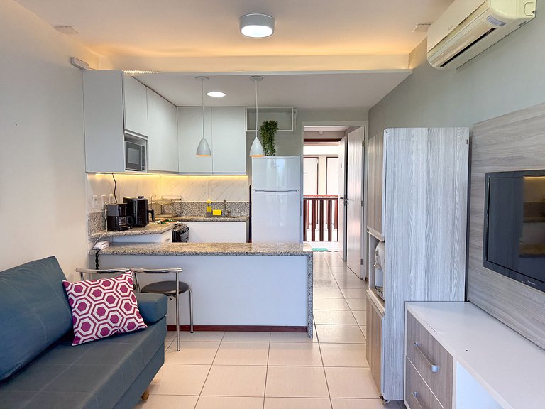 Resort premium pé na areia | Ideal para famílias