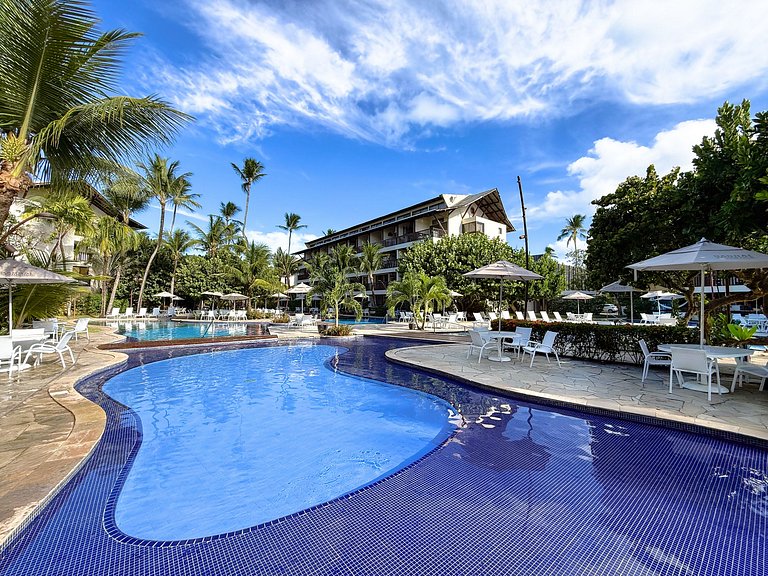 Resort premium pé na areia | Ideal para famílias