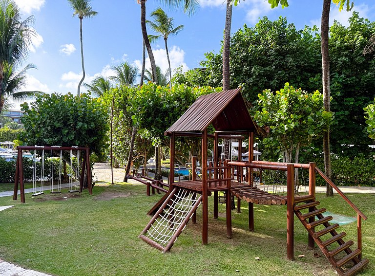 Resort premium pé na areia | Ideal para famílias