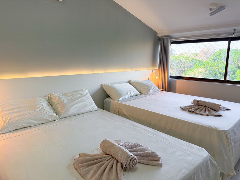 Resort premium pé na areia | Ideal para famílias