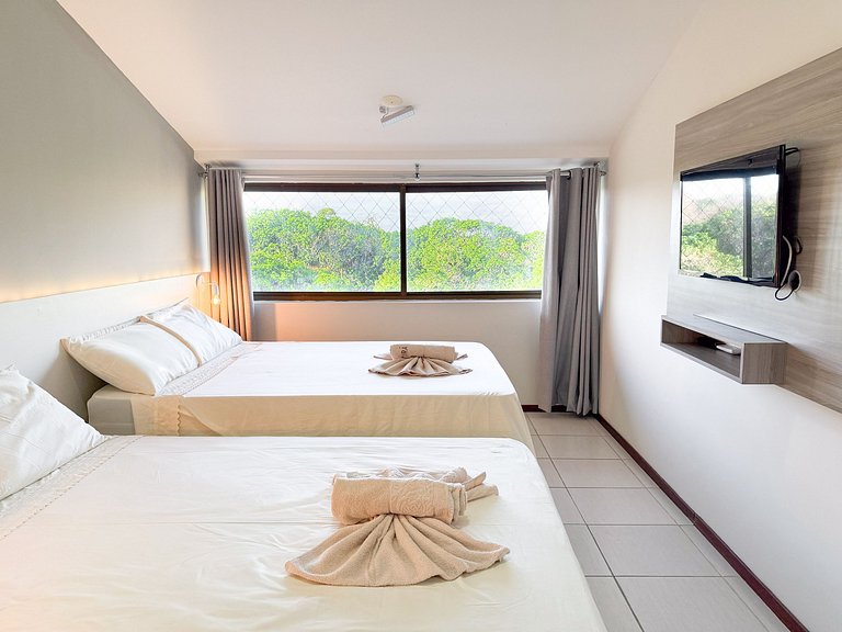 Resort premium pé na areia | Ideal para famílias