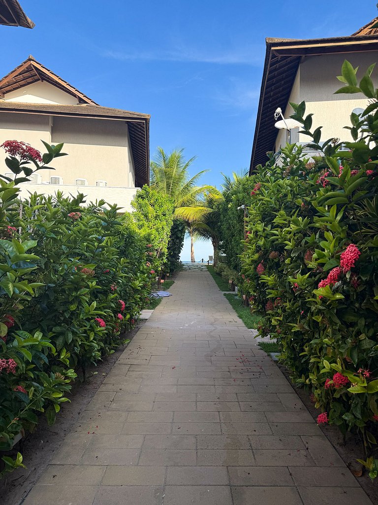 Casa Luxo Piscina Privativa Pé na Areia Muro Alto