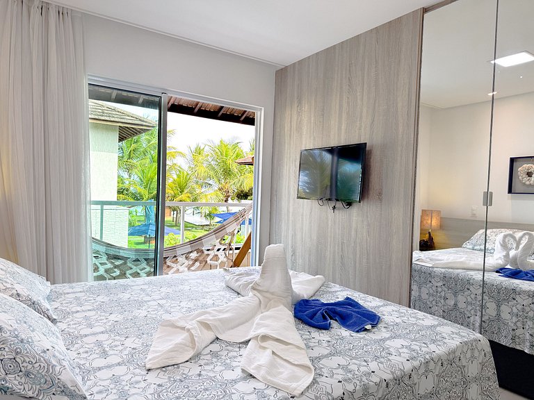 Casa Luxo Piscina Privativa Pé na Areia Muro Alto