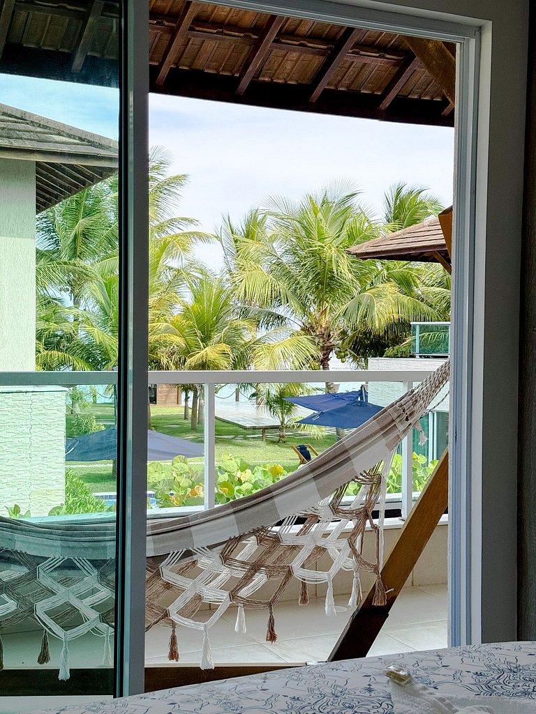 Casa Luxo Piscina Privativa Pé na Areia Muro Alto