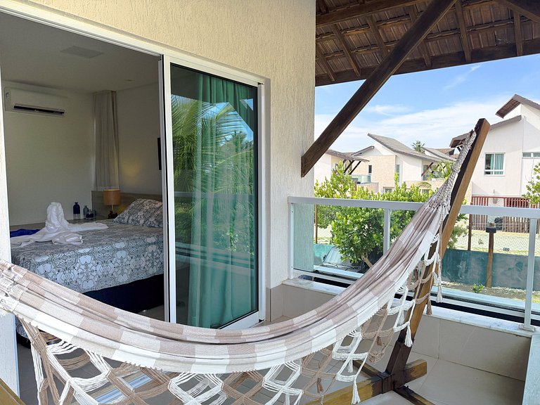 Casa Luxo Piscina Privativa Pé na Areia Muro Alto