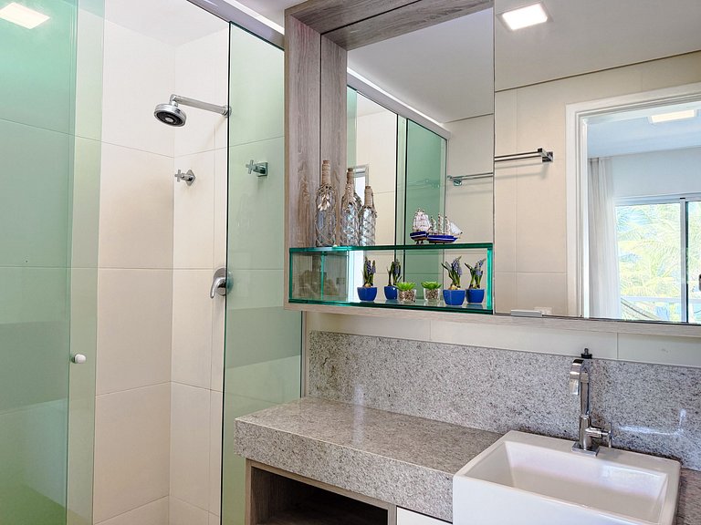 Casa Luxo Piscina Privativa Pé na Areia Muro Alto