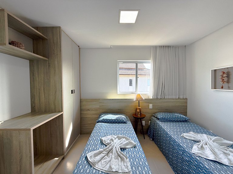 Casa Luxo Piscina Privativa Pé na Areia Muro Alto