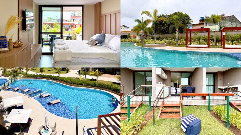 Studio Resort Beach Class Summer | Praia do Cupe
