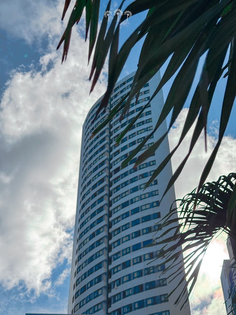 Melhor vista | 1 min da praia | 5 min do shopping