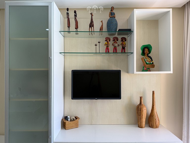 Flat exclusivo para Familia Beira Mar Muro Alto