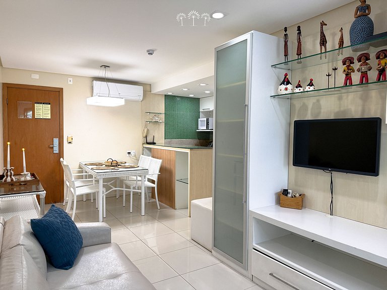 Flat exclusivo para Familia Beira Mar Muro Alto
