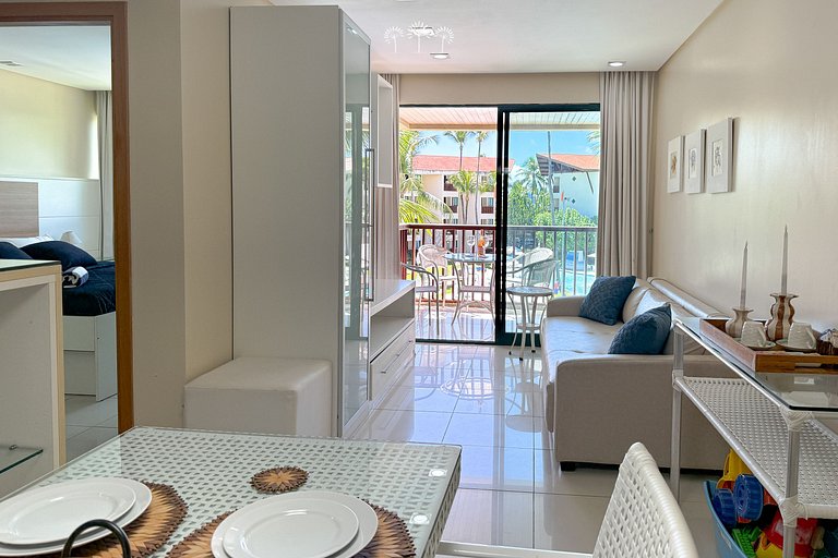 Flat exclusivo para Familia Beira Mar Muro Alto
