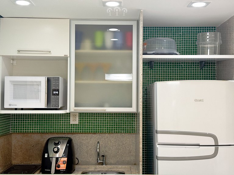 Flat exclusivo para Familia Beira Mar Muro Alto