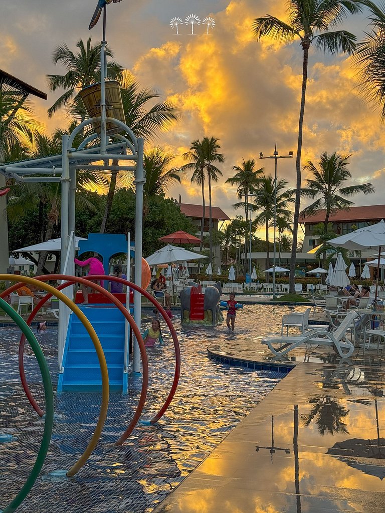 Flat exclusivo para Familia Beira Mar Muro Alto