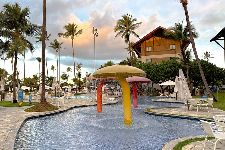 Flat exclusivo para Familia Beira Mar Muro Alto