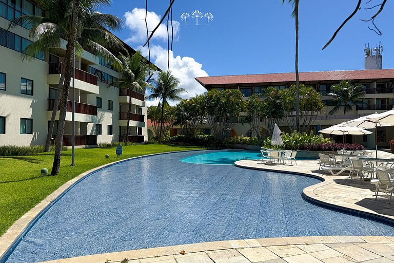 Flat exclusivo para Familia Beira Mar Muro Alto