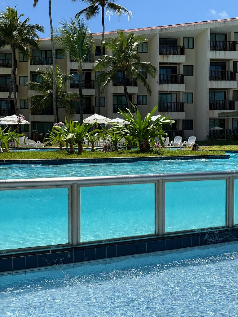 Flat exclusivo para Familia Beira Mar Muro Alto