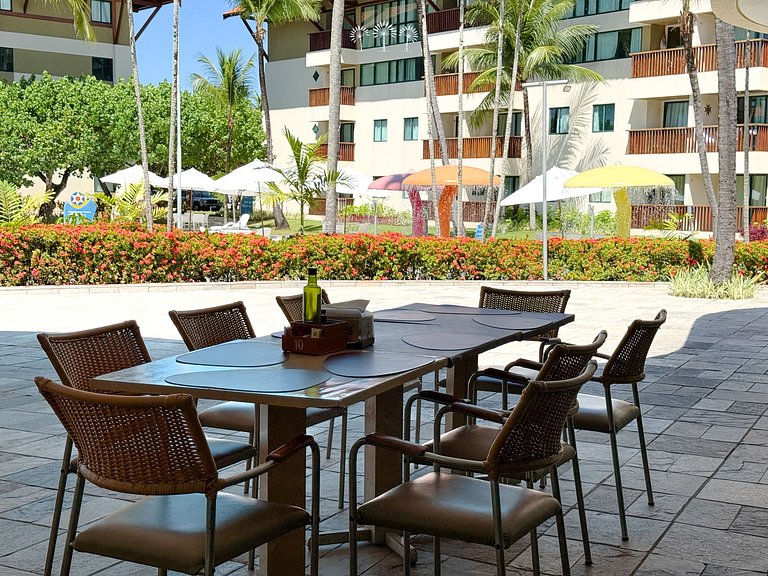Flat exclusivo para Familia Beira Mar Muro Alto